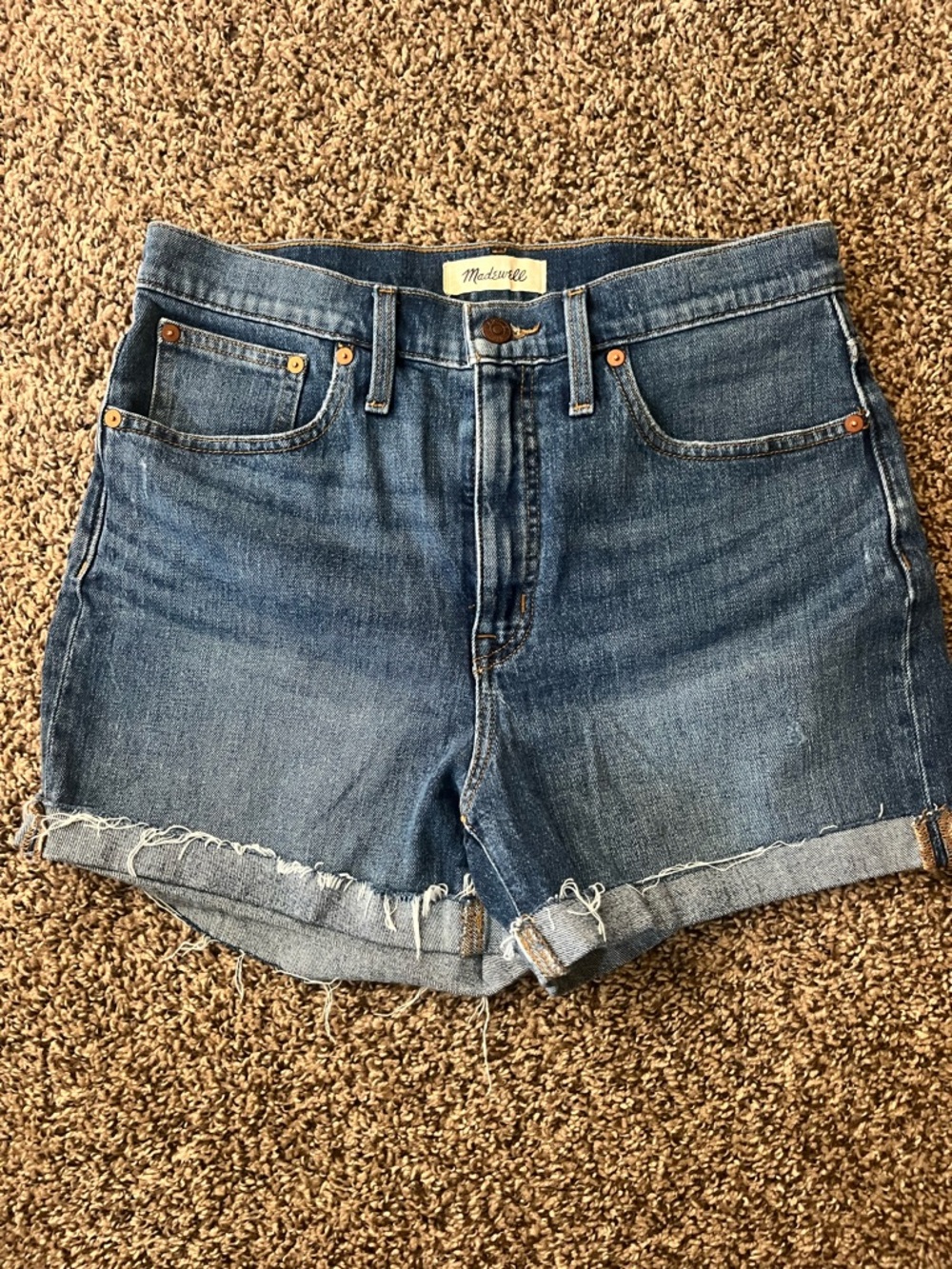 Madewell High Rise Denim Shorts